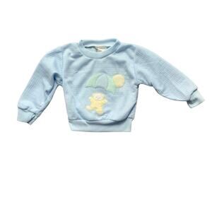 Vintage Bear Blue Sweatshirt